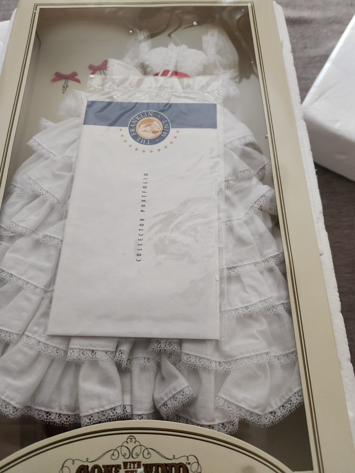 Franklin Mint Scarlett O'Hara Doll With Four Dresses