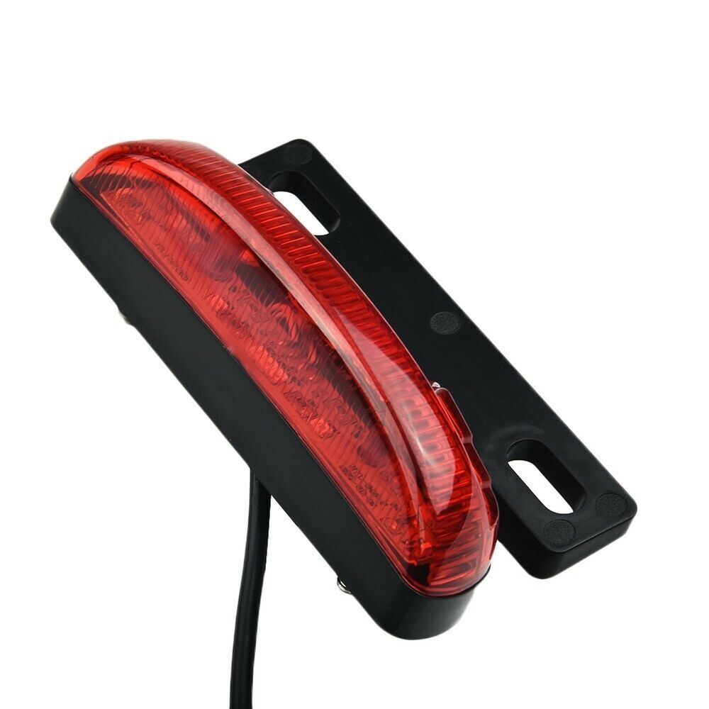 1PC Safety Warning Rear Lamp Rear Tail Light For Electric Bicycle E-Bike 36-48V