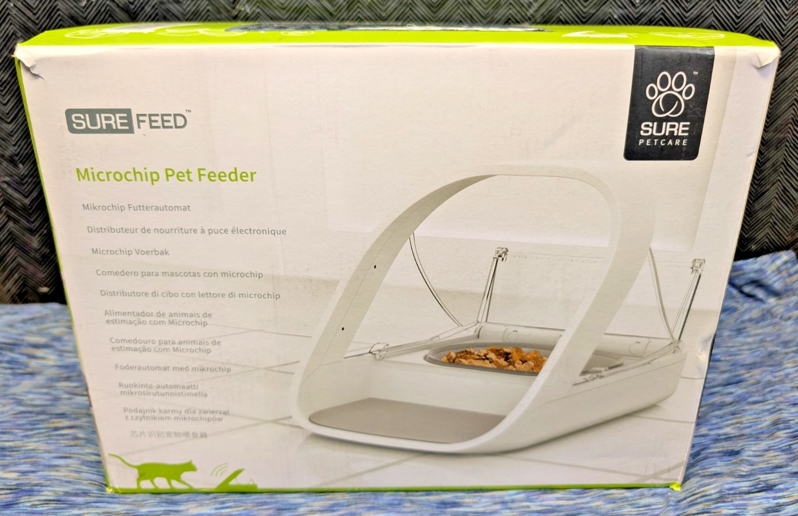 NEW Sure Petcare SureFlap SureFeed Microchip Automatic Pet Feeder S1-2