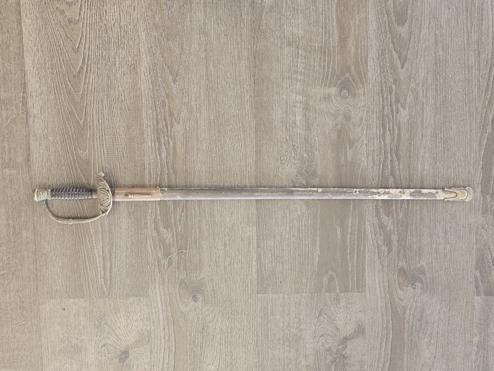 RAREST 1890s NAVY MARINES SABER SPANISH AMERICAN WAR SWORD