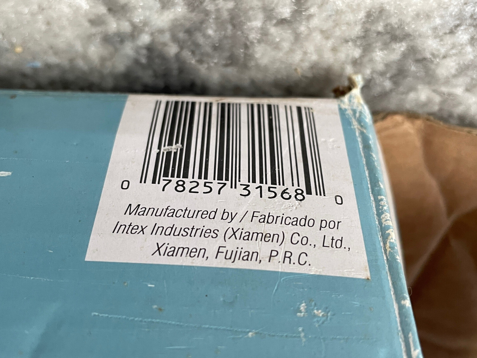 Intex Pillow Rest Raised Airbed with Built-in Pillow and Electric Pump Twin Bed