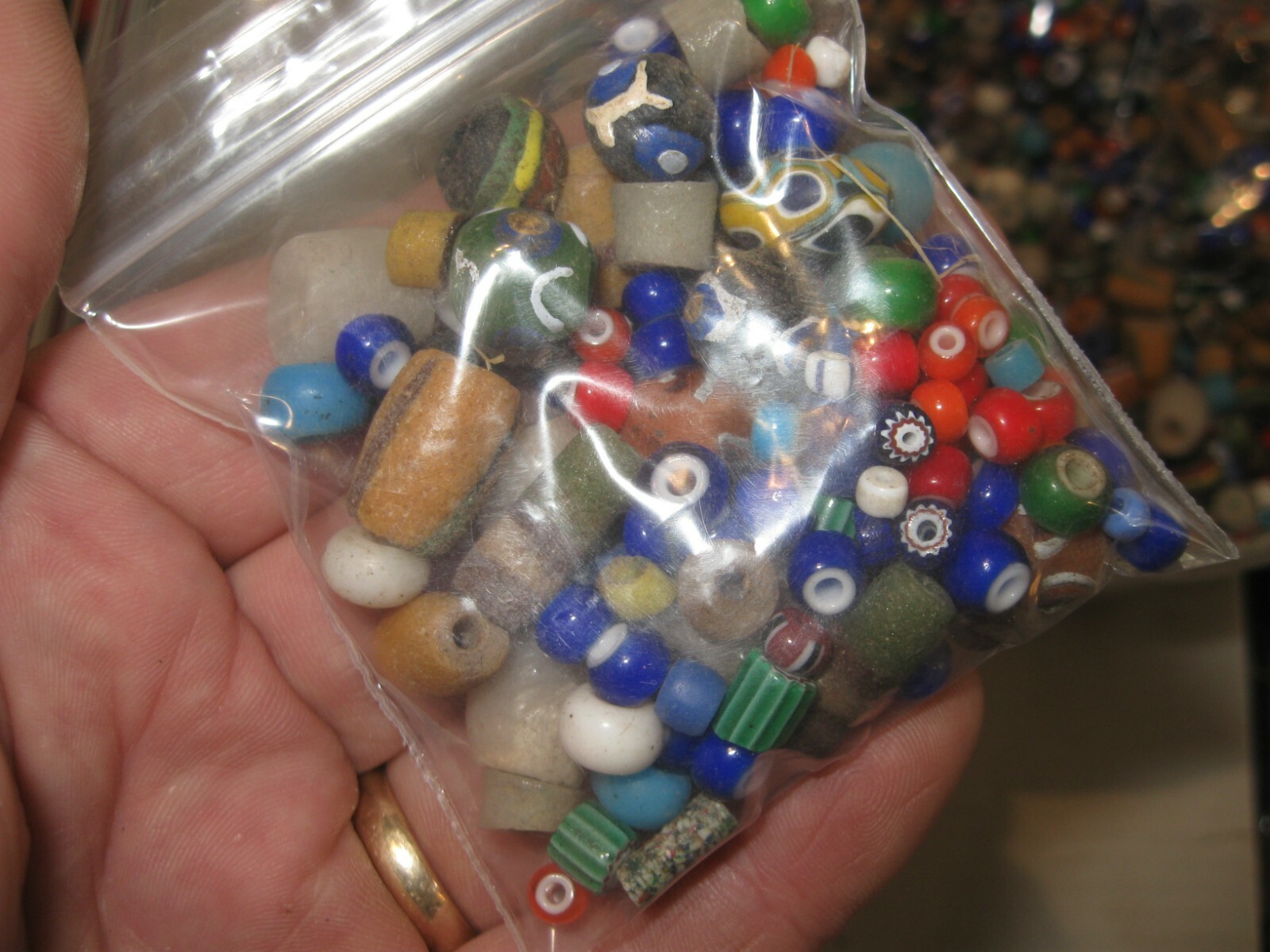 African Trade Beads, 18 & 1900's Vintage Venetian Collectible **FREE SHIPPING**