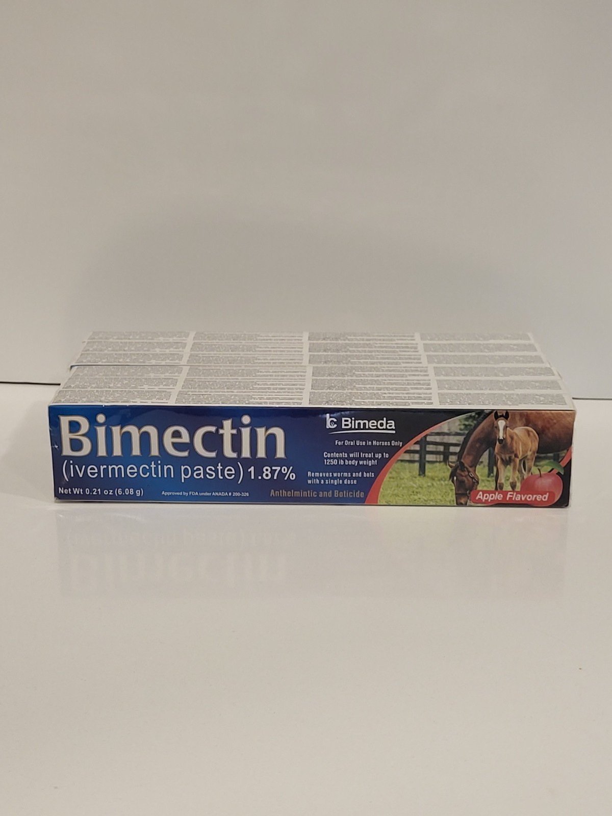 6 pack Paste Horse Dewormer Apple Flavor (6 DOSES) EXPIRES Octuber 2027