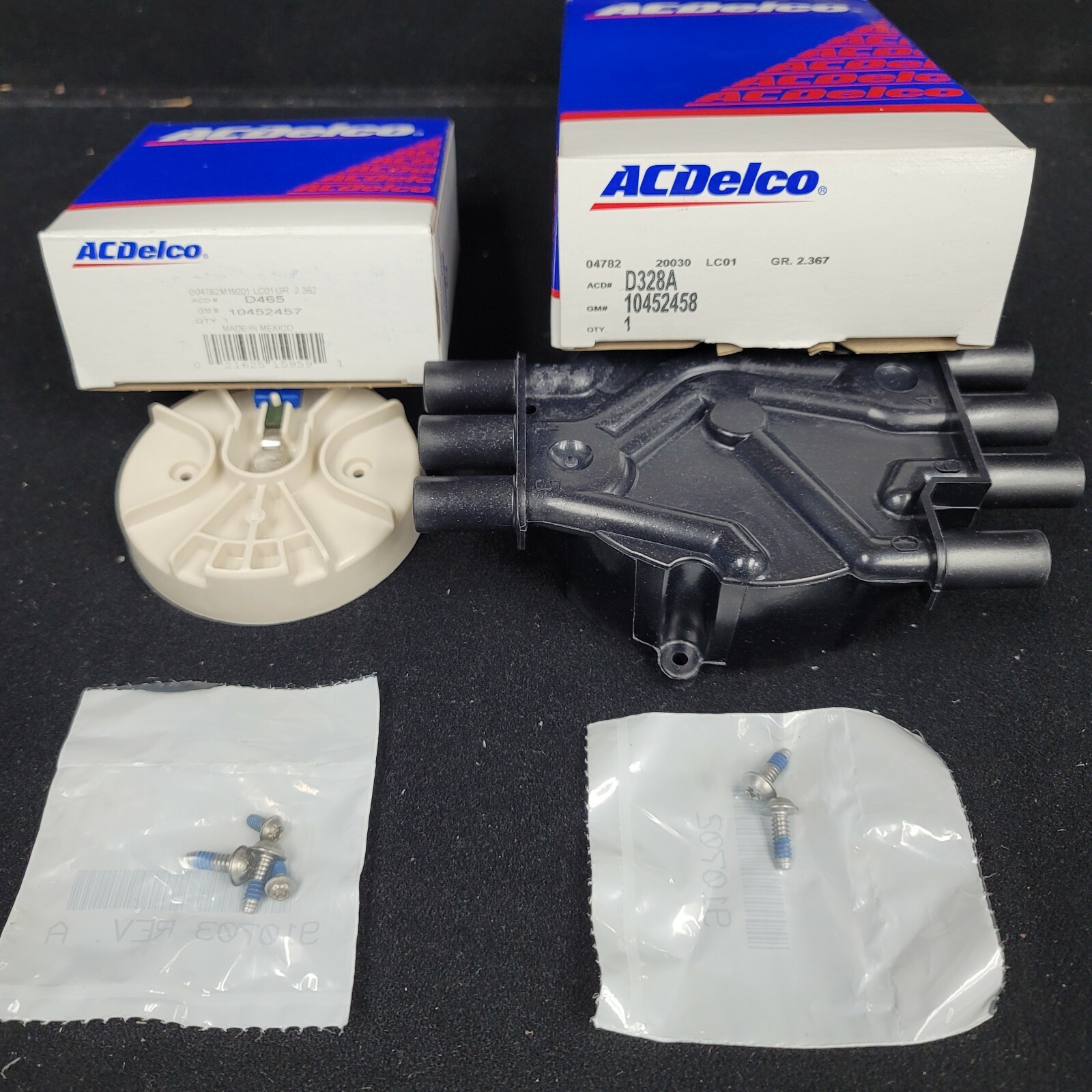 ACDelco D328A/D465  Cap Rotor Kit