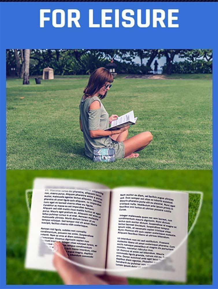 OPTX 20/20 Hydrotac Stick On Bifocal Lenses +2.50|Magnify Adhesive Reading ReUse