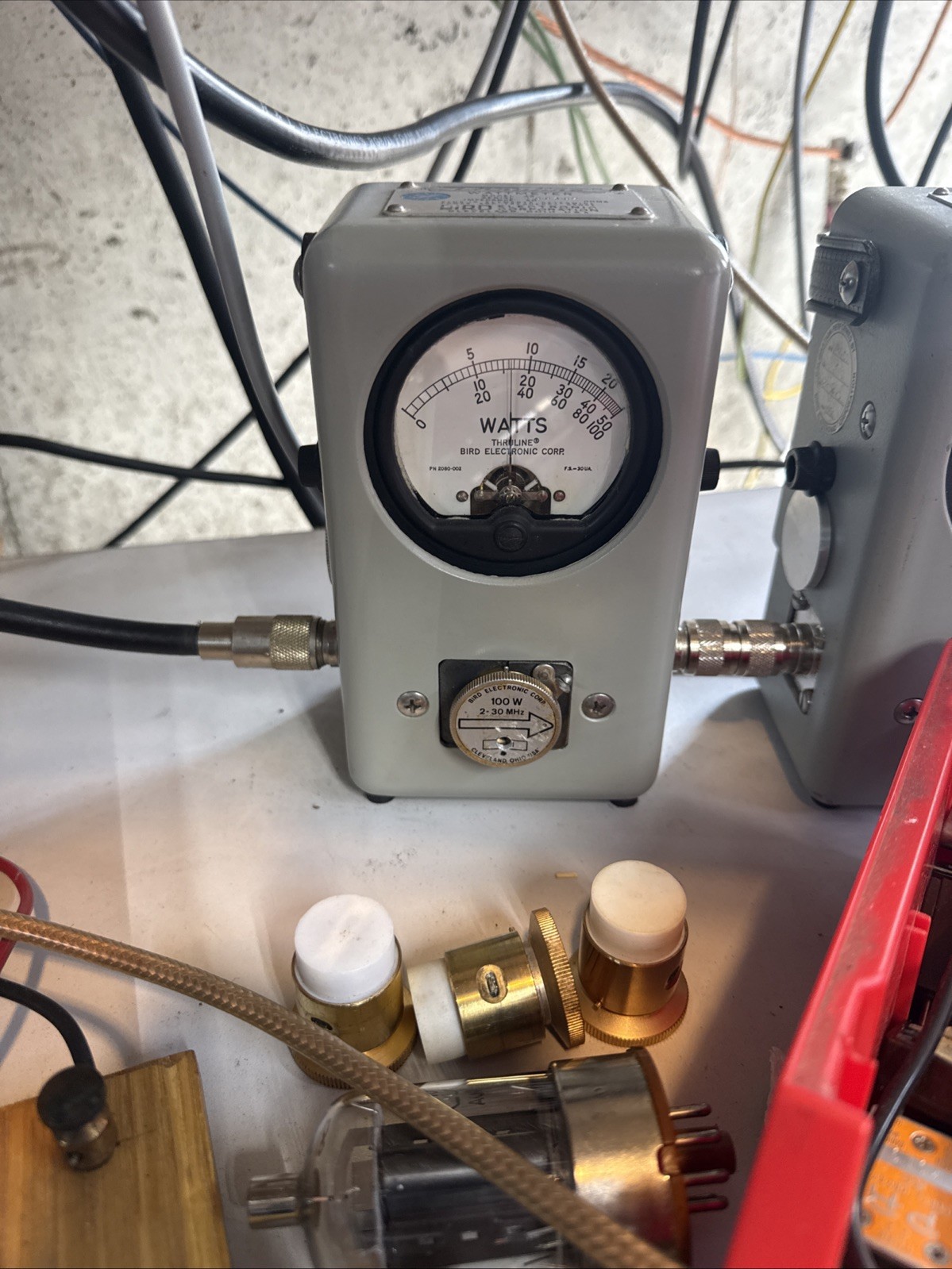 EICO CW AMATEUR TRANSMITTER MODEL 720 Ham Radio Works On 40 Low Output