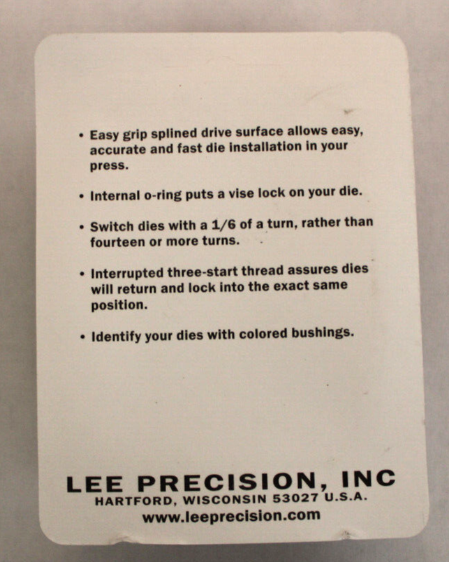 Lee 91933 4-PACK Smart Lock Breech Lock Bushings