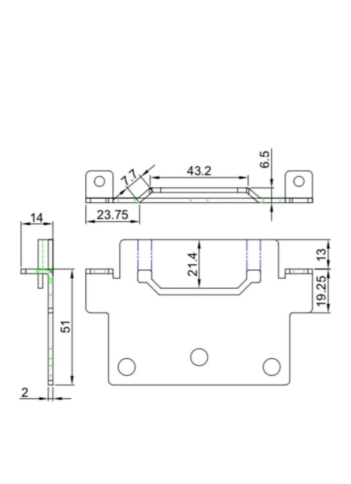 For Ikea Skorva Midbeam Bed Mounting Bracket X6 Camper Conversion Bracket 116791