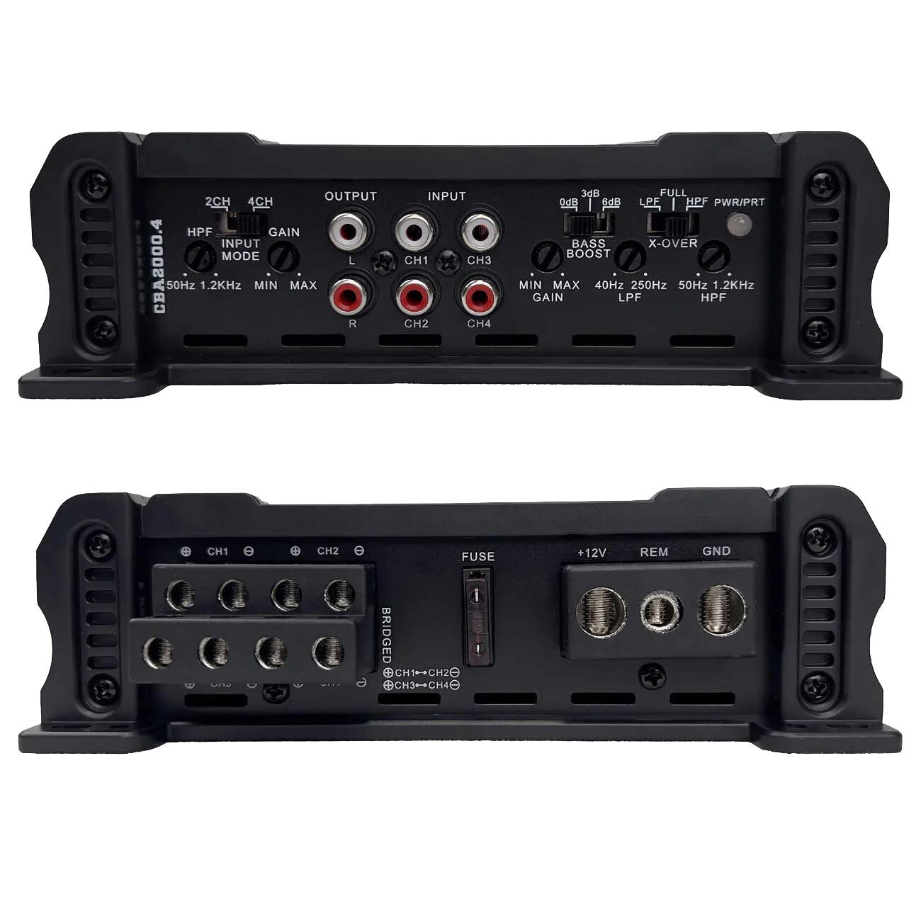 ORION CBA2000.4 COBALT SERIES 2000W MAX 4-CHANNEL CLASS-A/B AMPLIFIER CAR AMP