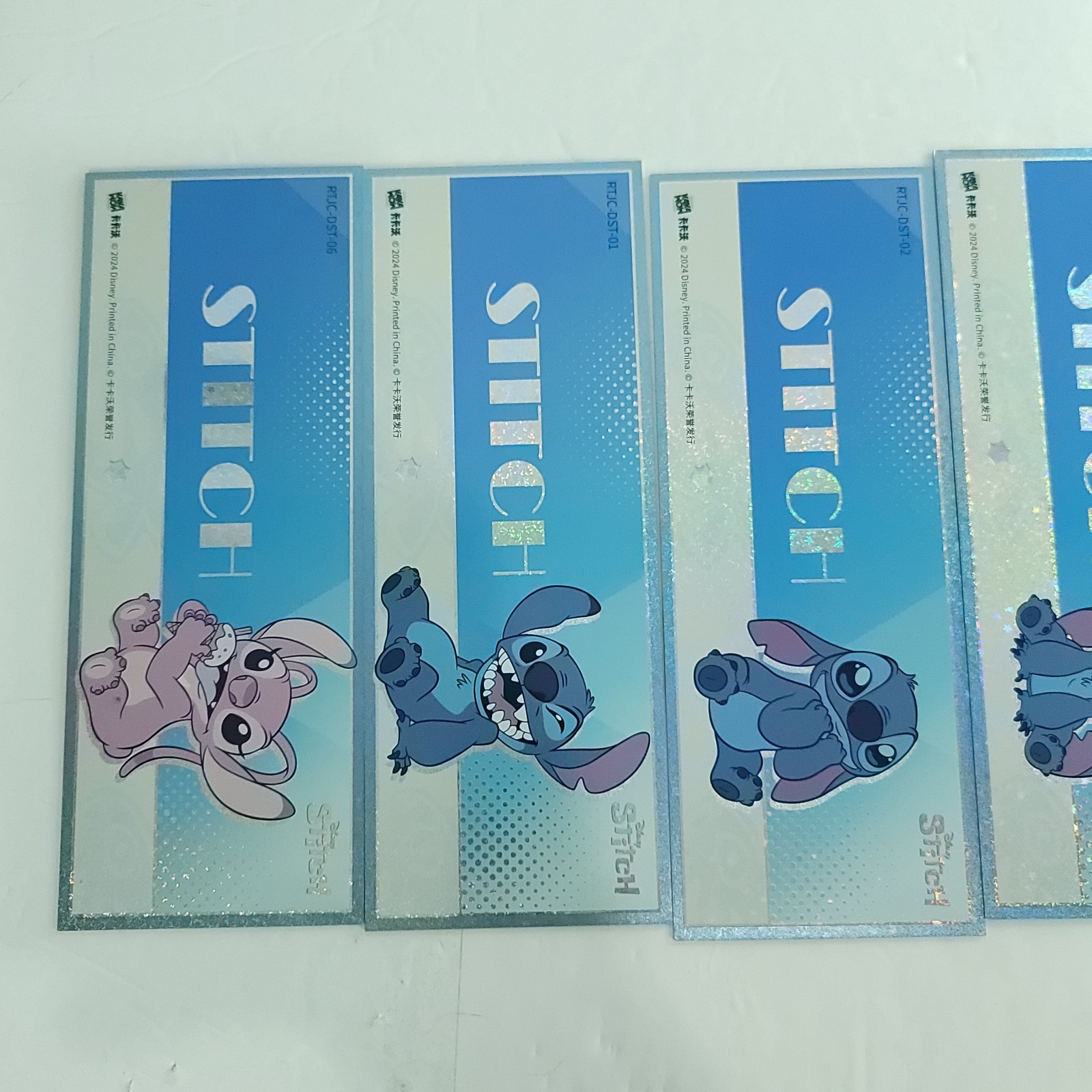 2024 Kakawow DISNEY Stitch Large Ticket Jumbo Trading Card Limited Lot Of 6