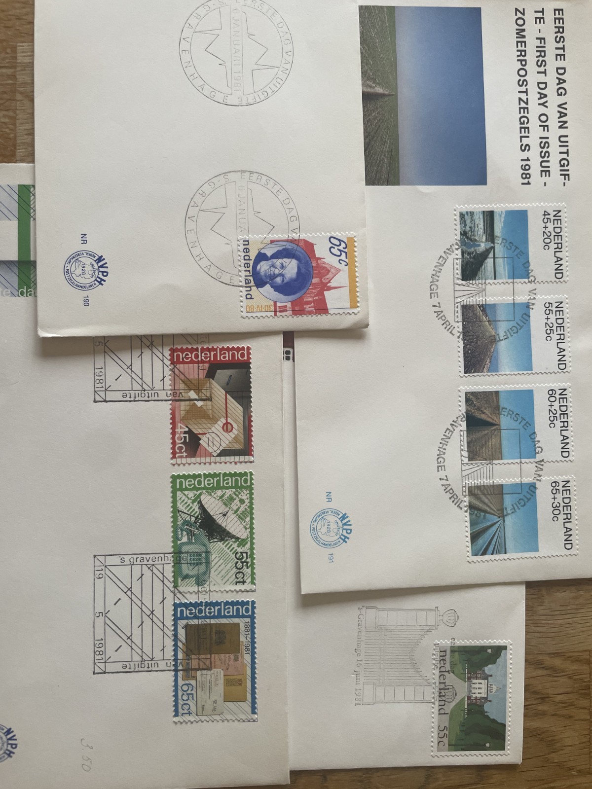 Netherlands 40 different FDC covers E160-199 from 1970's period very tidy