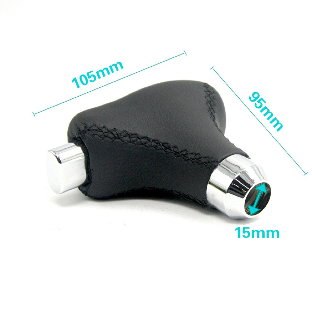 Car Gear Shift Knob Shifter Lever Stick Handle For Automatic Transmission Black