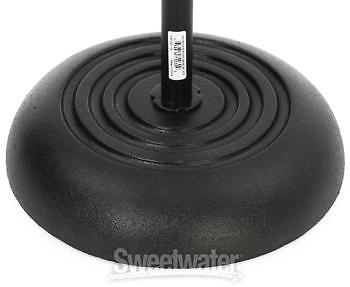 On-Stage Stands MS7201B Round Base Microphone Stand