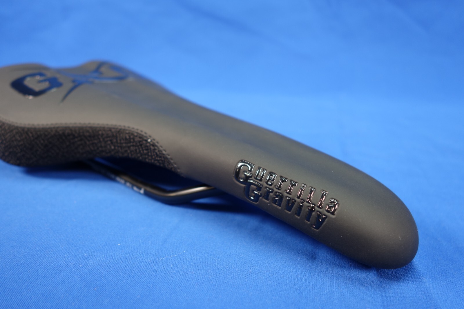 New SDG Radar Mountain Bike Saddle, Bicycle Seat - Black - Steel Rails