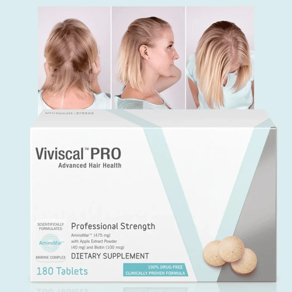 VIVISCAL PRO - Professional Hair Growth Tablets 180 Exp. 12/2027