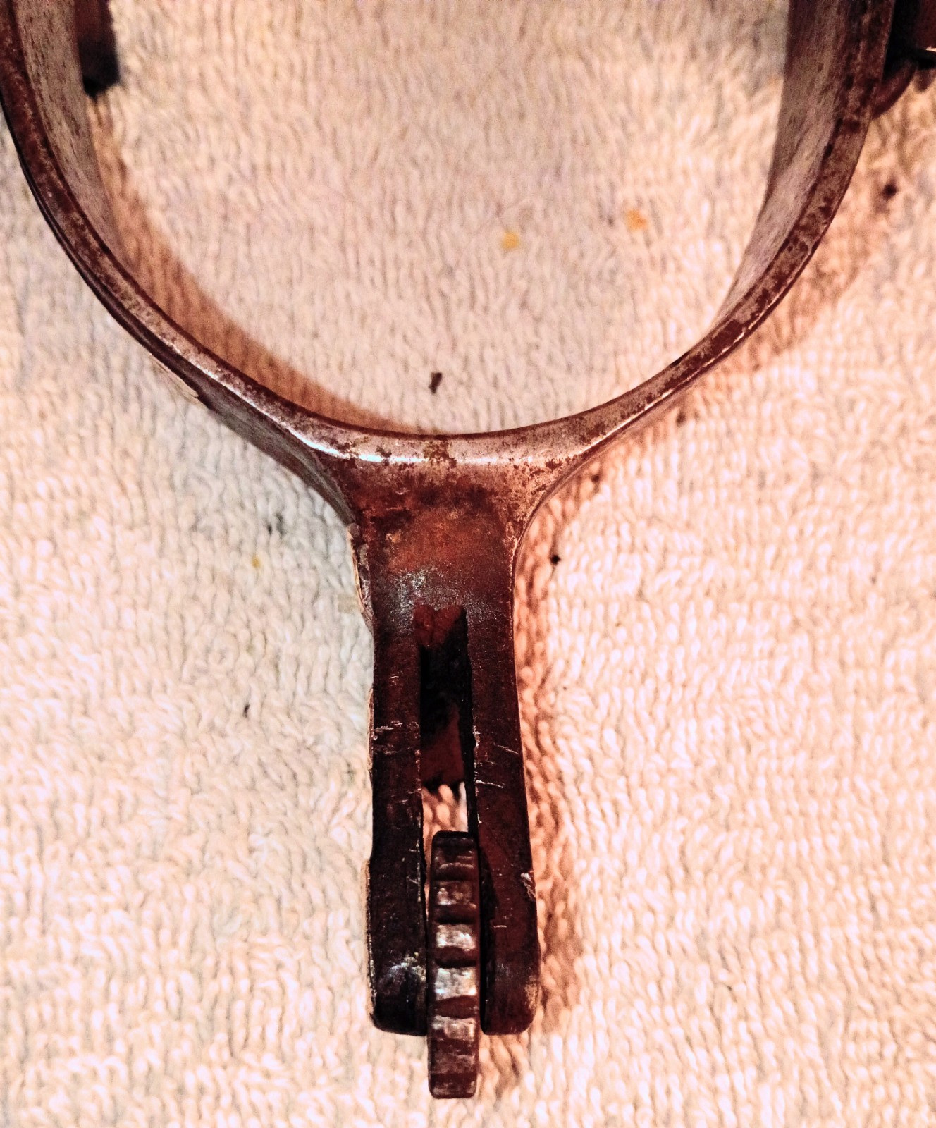 Nice Vintage Kurtis Rudelbach Hand Made Western Spurs Sterling Silver Mounted