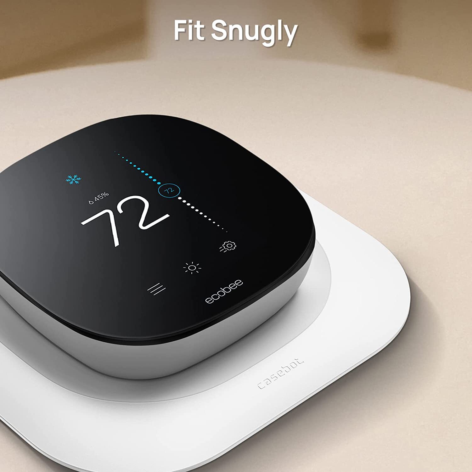 Wall Plate for Ecobee Smart Thermostat Premium/Enhanced 2022 Bracket Mount Cover