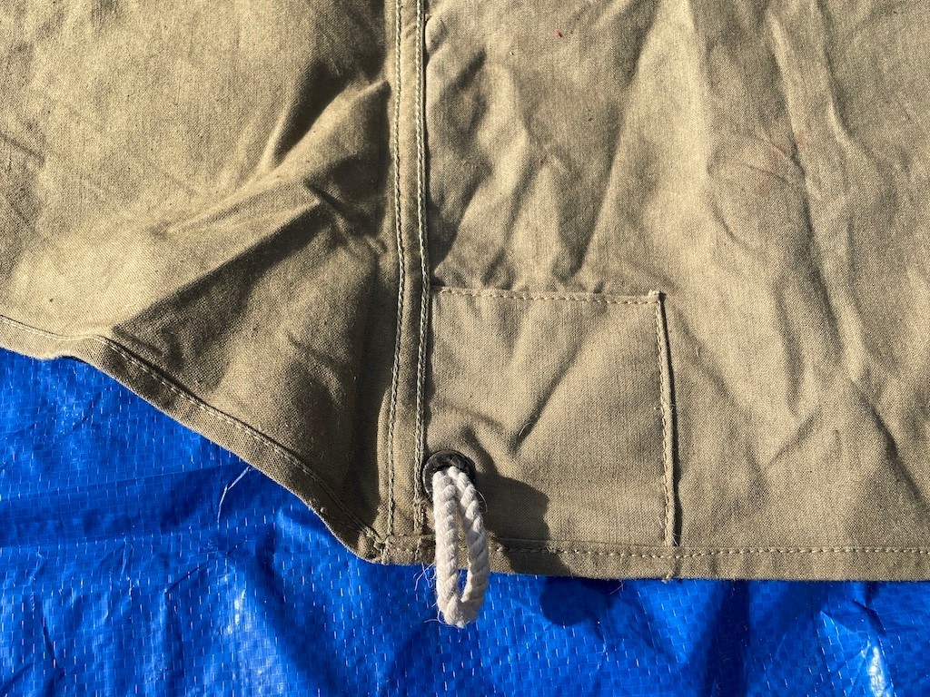 Original M1910 US Military Shelter Half EARLY RARE WW1 Doughboy Pre WW2 Tent Pup