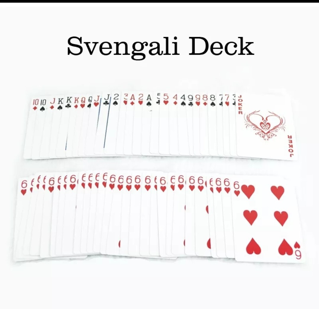 Card Magic Tricks Svengali Deck Illusion Cards T3