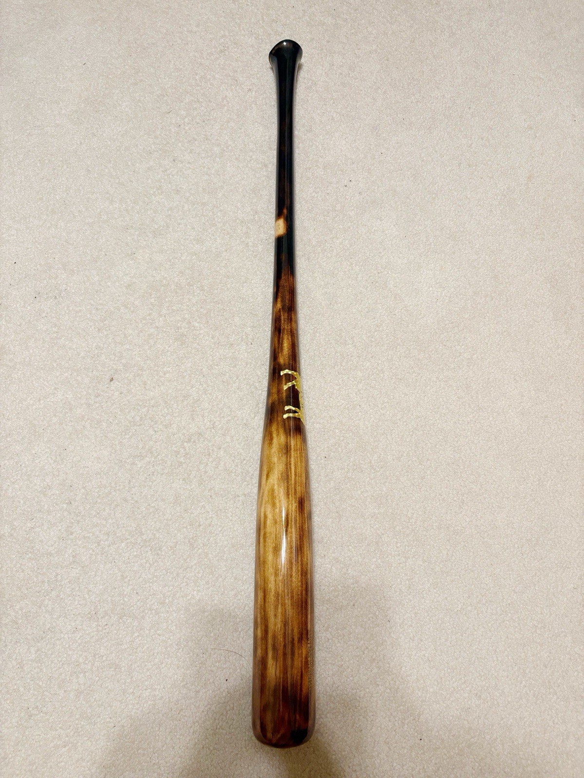 Hybrid Handle Maple Wood Baseball Bat 33in 30.5oz. Full Tapered Flame Treated