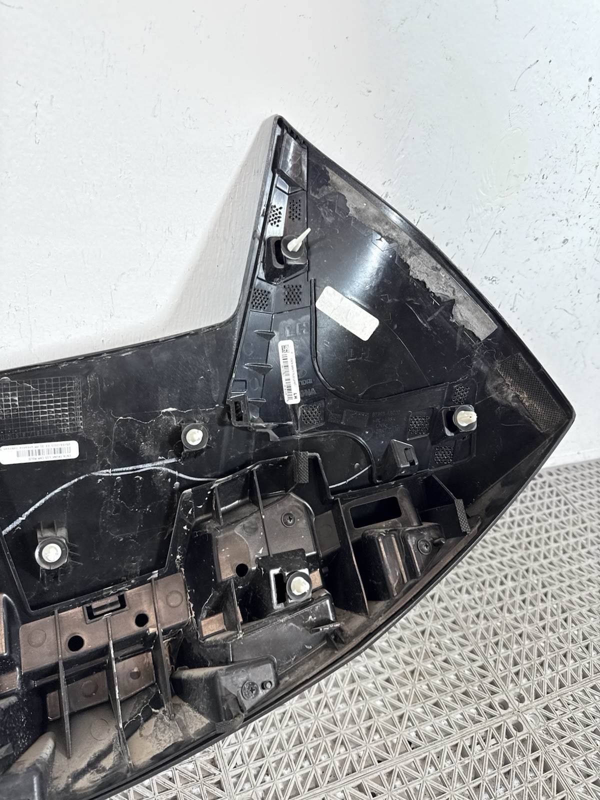 ⭐️ 2021-2023 HYUNDAI ELANTRA TRUNK LID UPPER MOLDING SPOILER PAINTED GRAY OEM