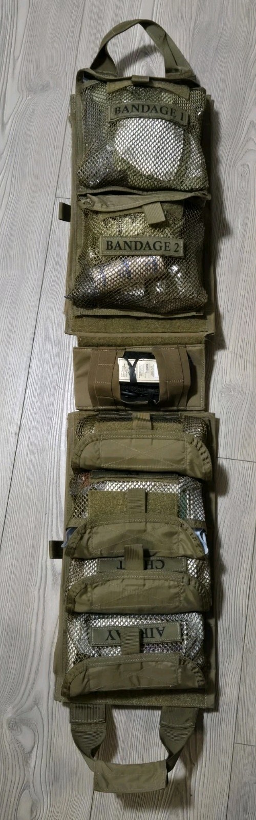 Tactical Medical Insert Panel Kit Military Medic Coyote Brown Official Gear