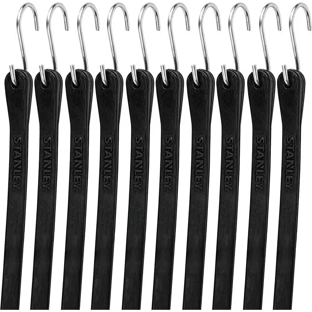 15 In. Rubber Tarp Straps (10-Pack)
