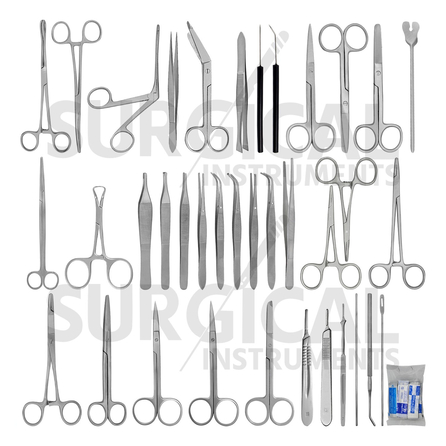 157 Pcs Minor Surgery Suture Set Surgical Veterinary Instrument Kit German Grade