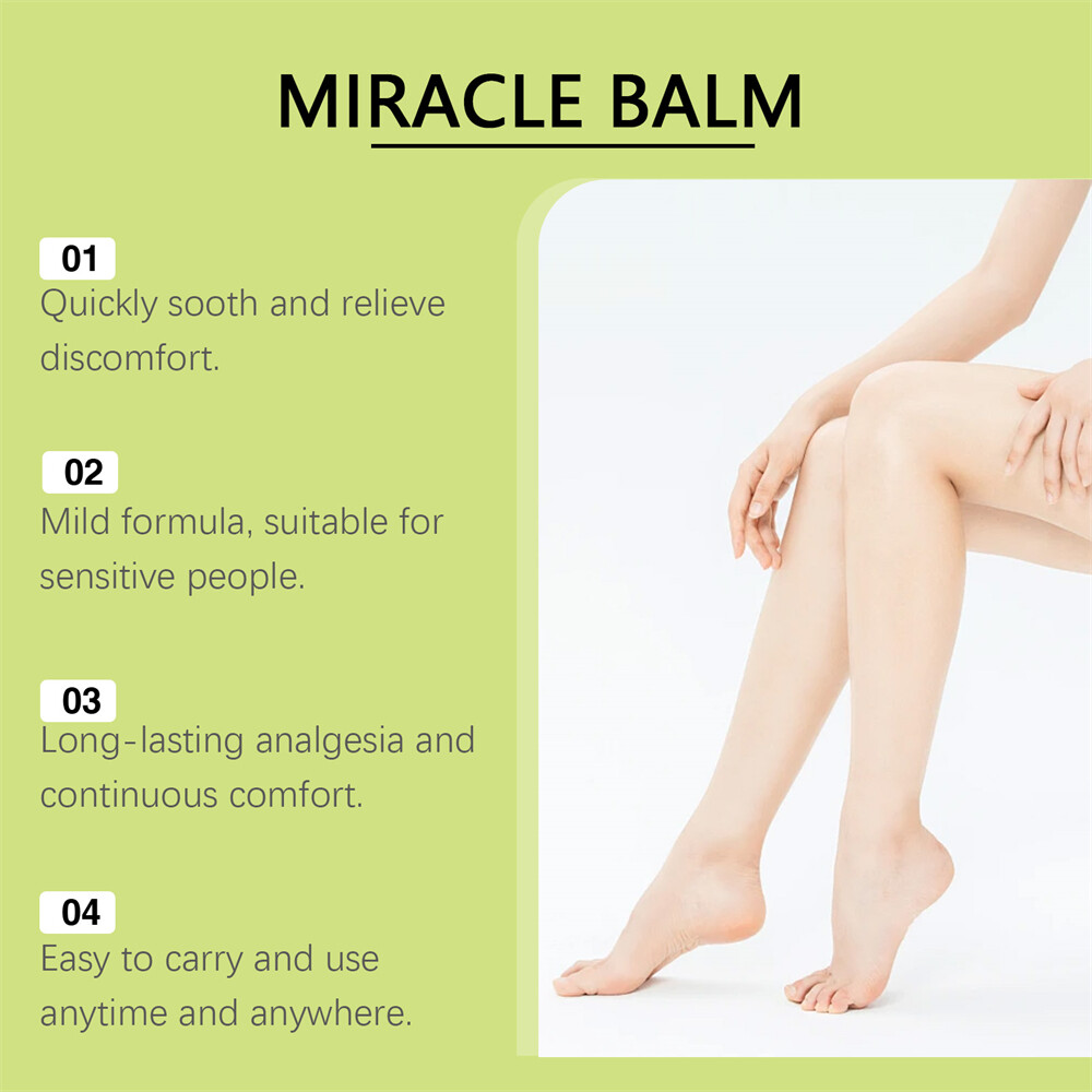 Senzio-Miracle Balm,New Soothing Joint Cream for Back, Hands,Feet and Body