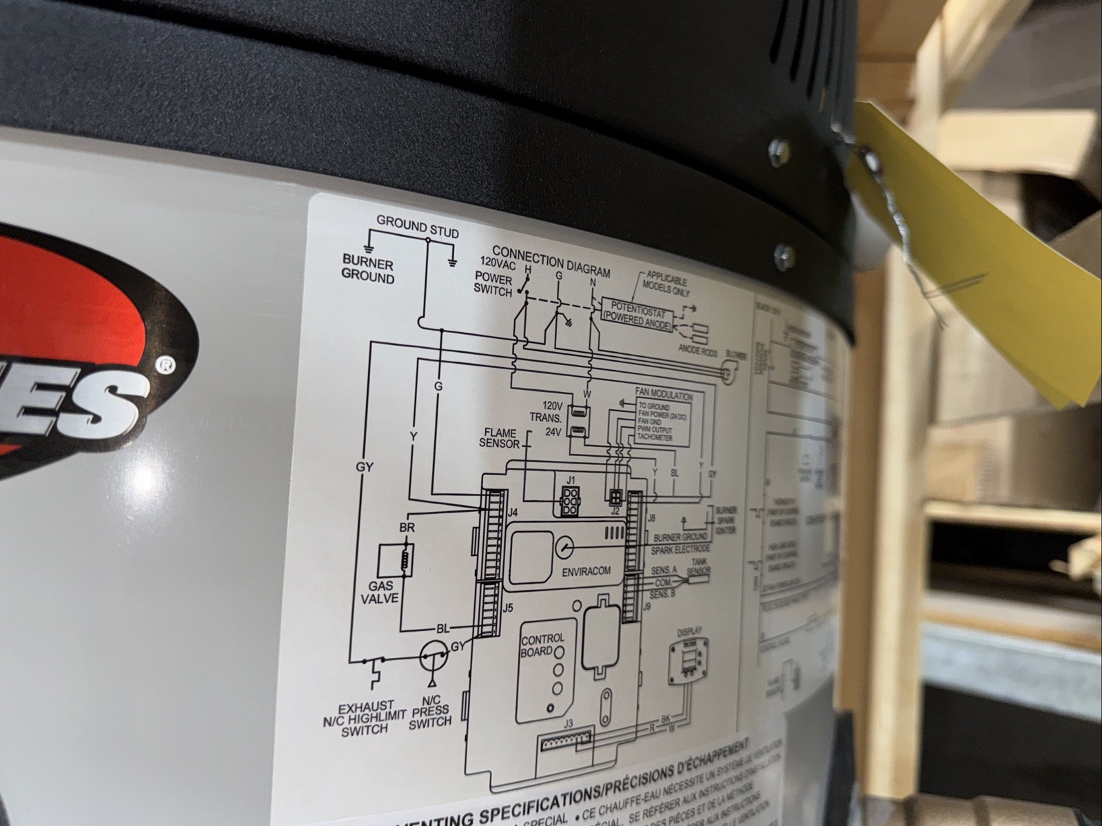 Bradford White 100 Gallon Gas Water Heater 199,999 BTU