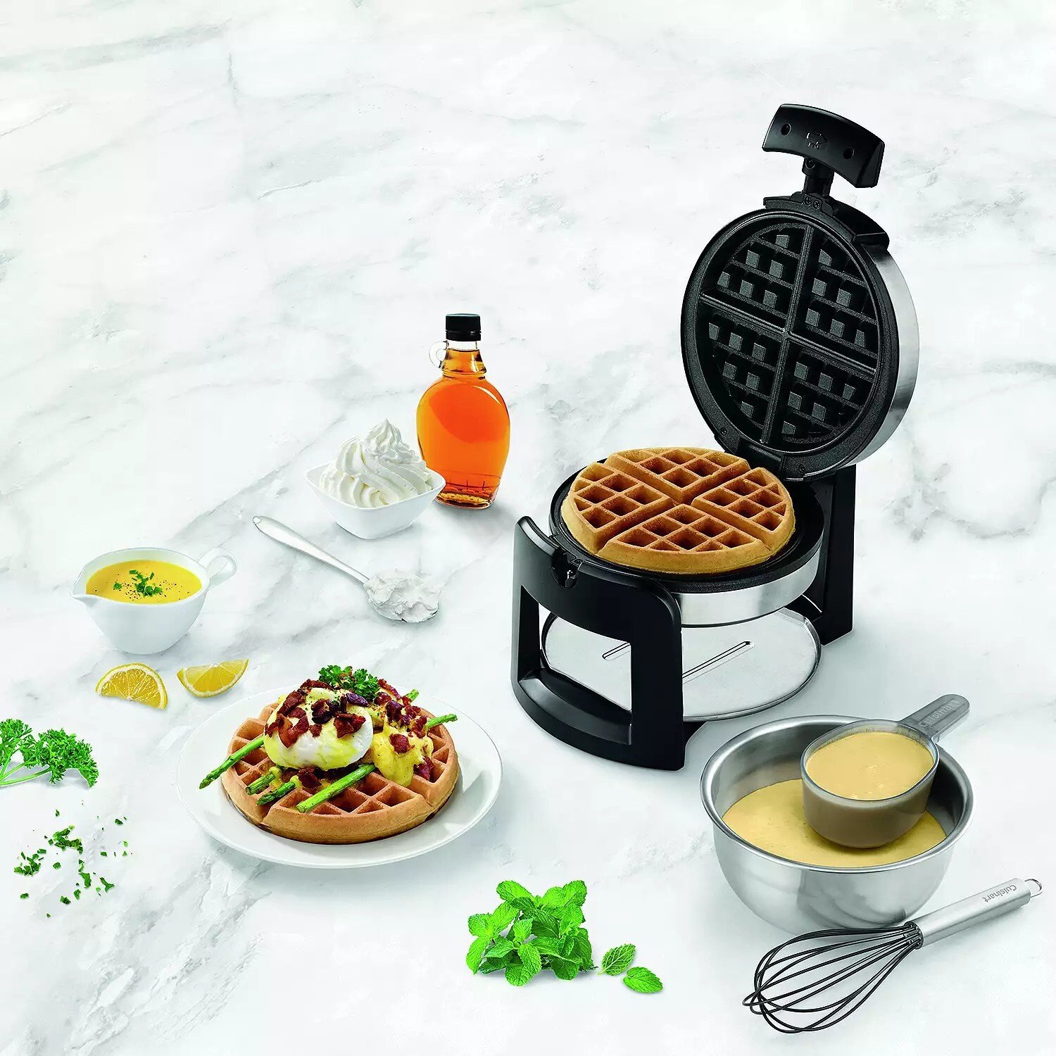Cuisinart Flip Belgian Waffle Maker - Stainless Steel - WAF-F30 ( Free Shipping)