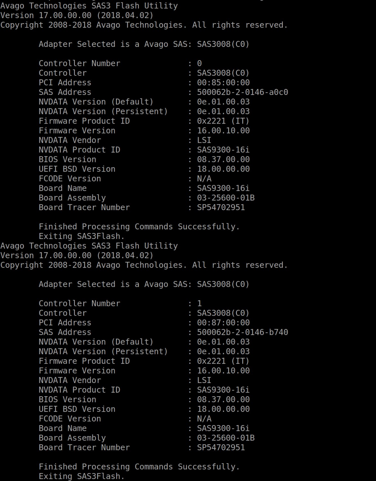LSI 9300-16i 12Gbps SAS-3 PCIe x8 HBA P16 IT mode ZFS TrueNAS UNRAID
