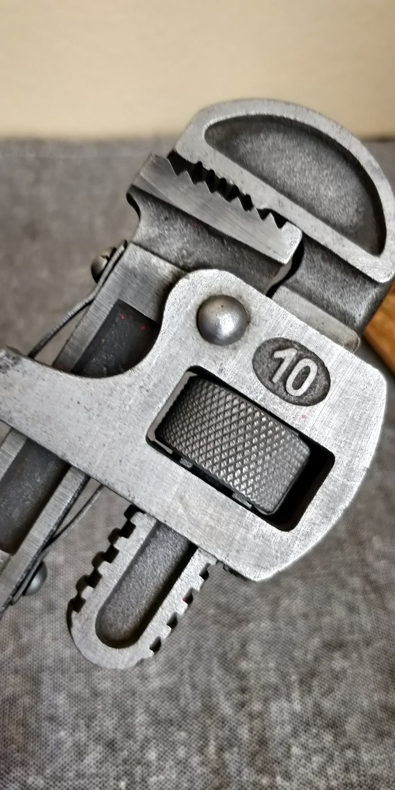 3 vintage German Made Pipe Wrenches