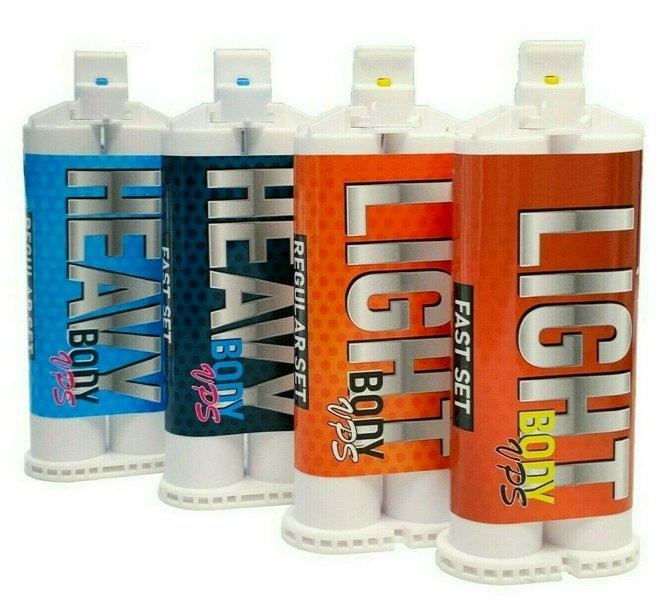 Dental Impression Material, VPS Heavy & Light Body, Fast & Regular (Choose Qtys)