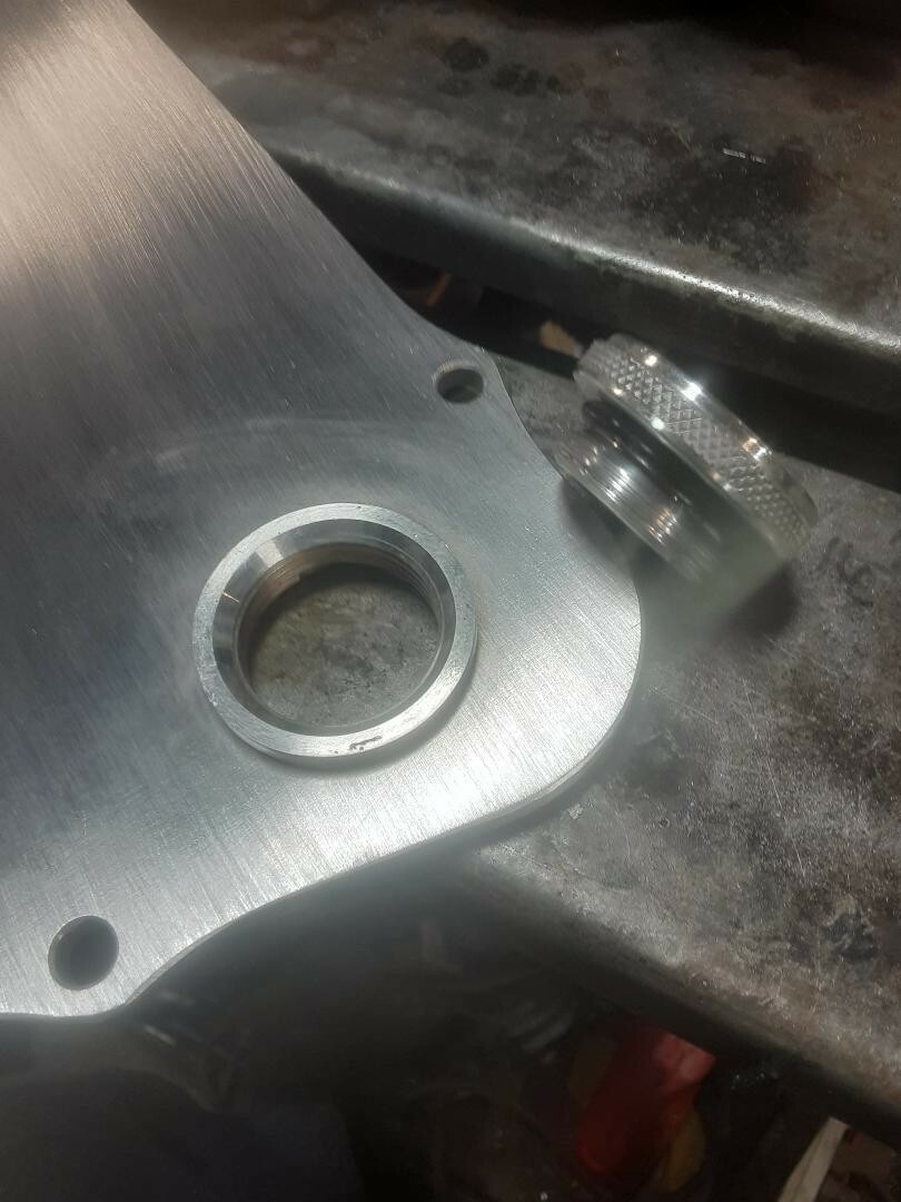 Chrysler 392,354 & 331 Vally cover with o ring oil fill cap.dragster,altered,cac