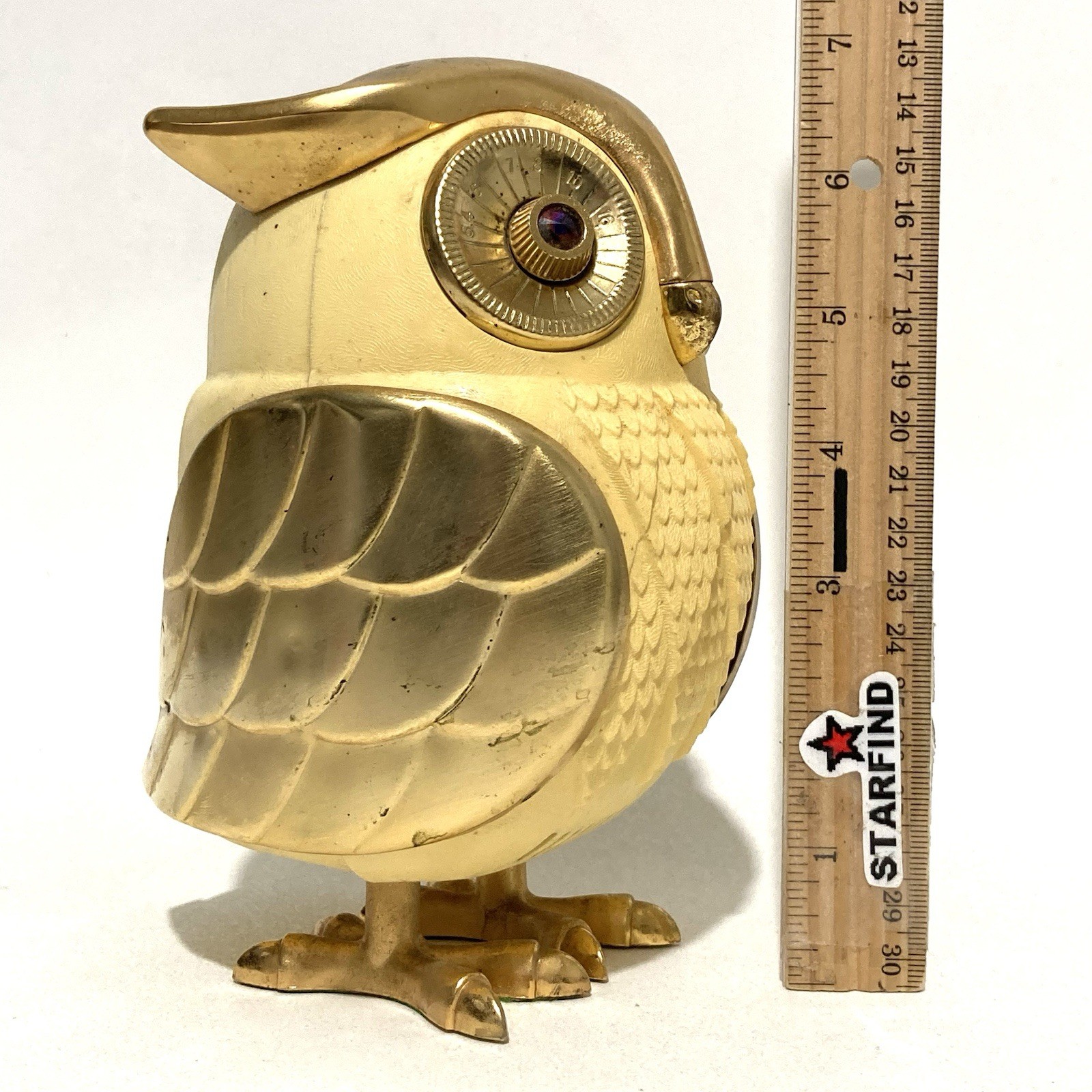 Vintage Midnight Owl Bubo AM Transistor Radio Solid State Made in Japan 1960 ⭐️