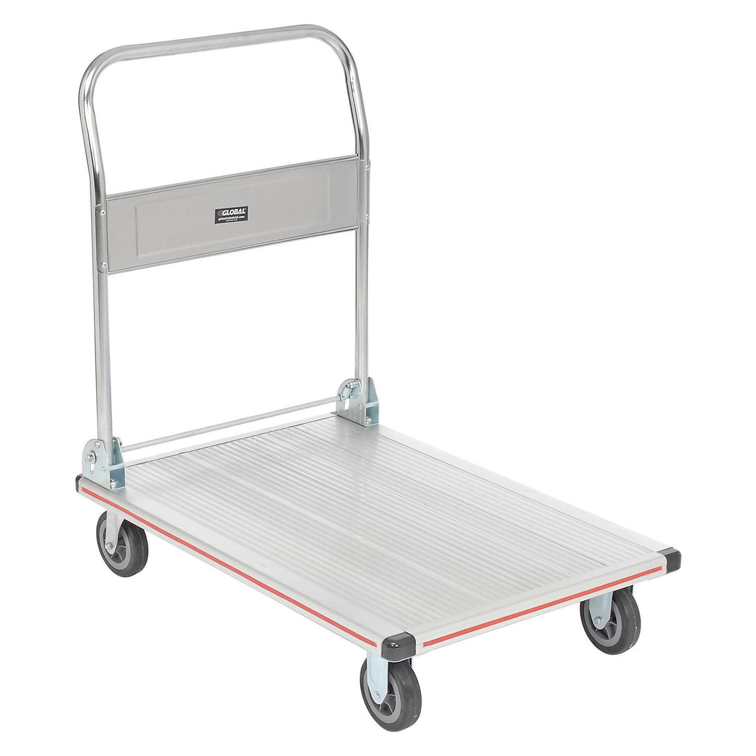 Folding Platform Truck Aluminum 36 x 24 600 Lb. Capacity