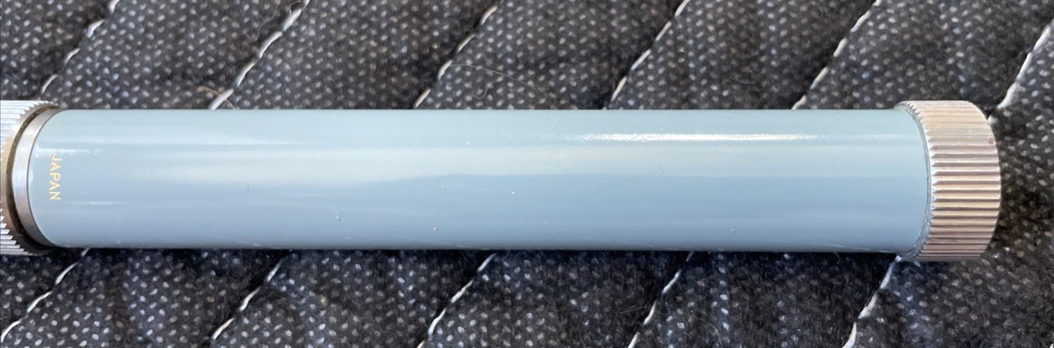 Vintage Selsi #292 20x - 60x Pocket Microscope Scientific Instrument W/Box Japan