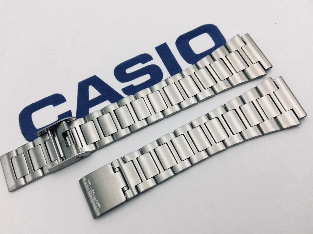 Casio OEM A158 A164 A168 Original Bracelet Stainless Steel Replacement Band NEW