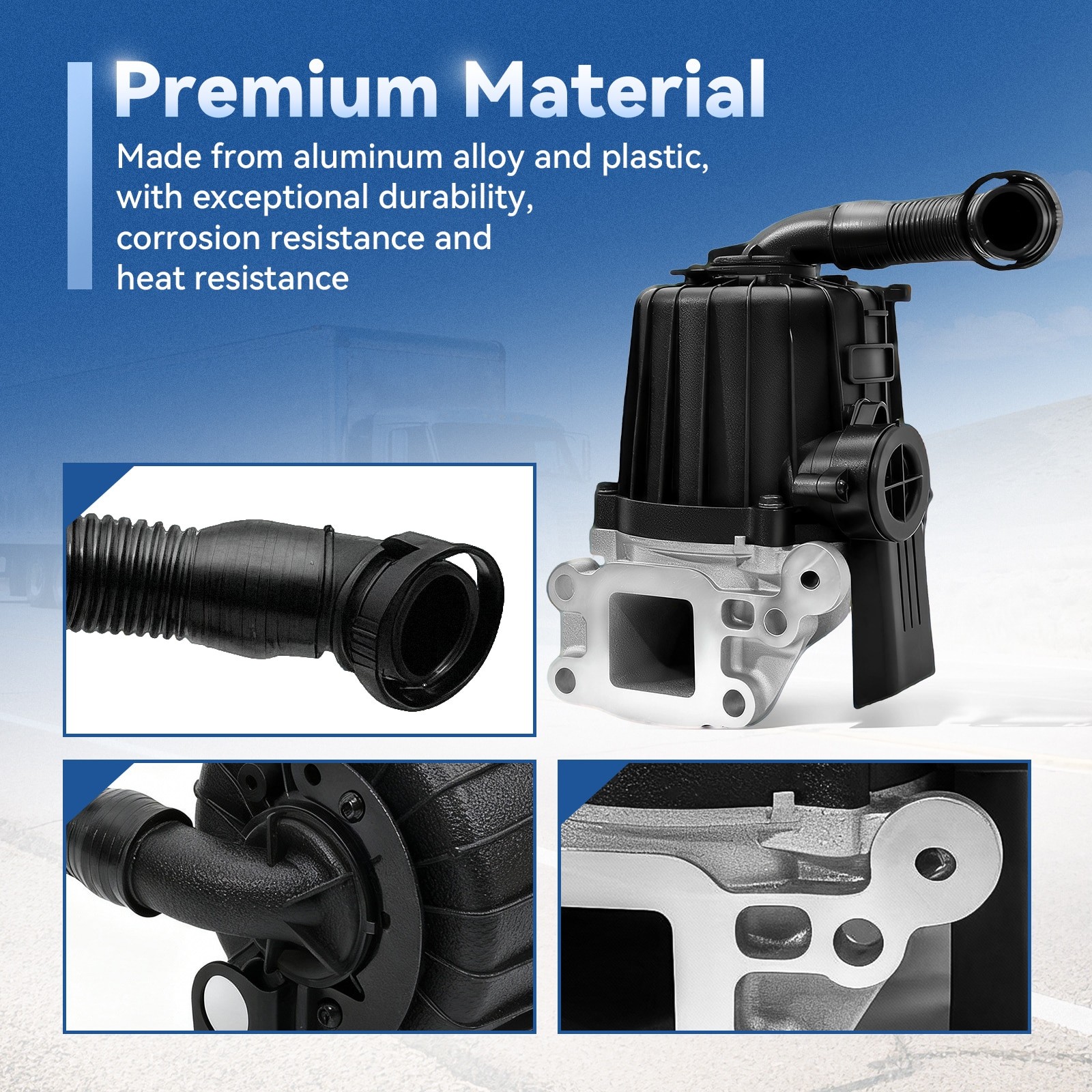 Crankcase Breather Oil Separator For Freightliner For Detroit DD15 DD13 Engine