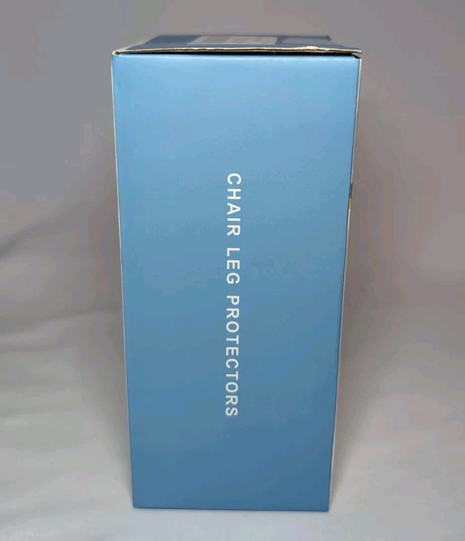 24 Pcs Silicone Chair Leg Floor Protectors (1.3" - 2"), No noise, Anti-Scratch