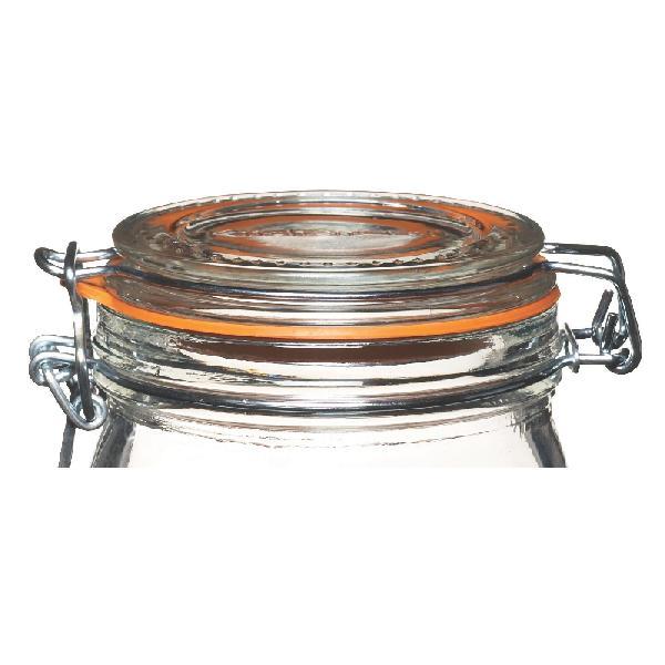 Jar Seals/Rings *Natural Red Rubber* (Regular Size) for Latch/Wire Lids *3-Pack*