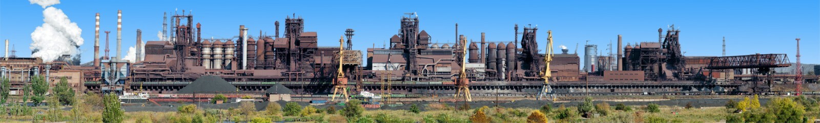 TrainJunkies Steel Mill Model Railroad Backdrop