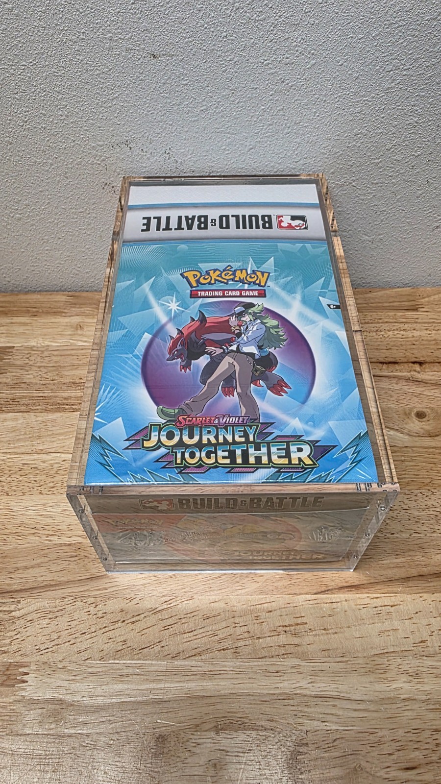Acrylic Case for Pokemon Booster Bundle (Fits Full Retail Display of 10!)
