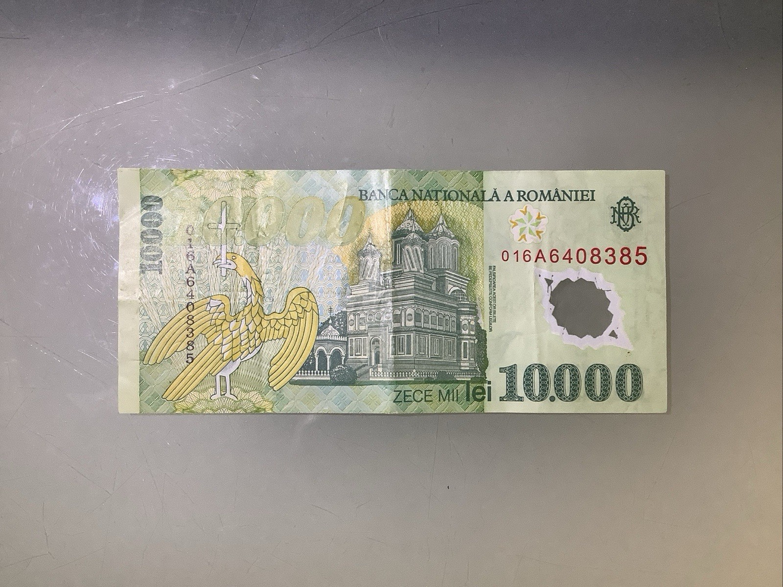 Romania 10000 Lei 2000 Circulated