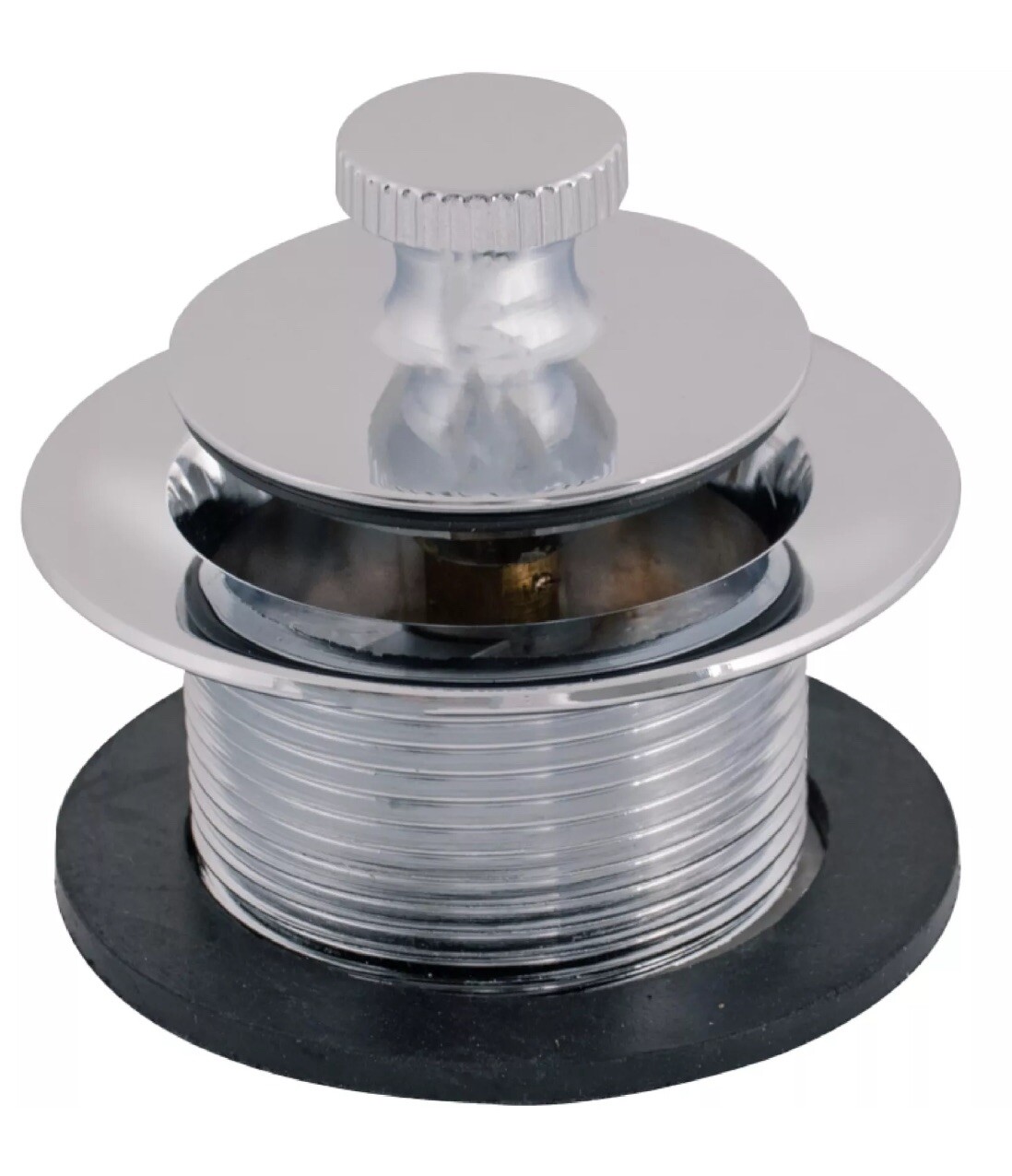 Lift-n-Turn Bathtub Drain Assembly 1-1/2", Chrome Finish, Coarse Thread