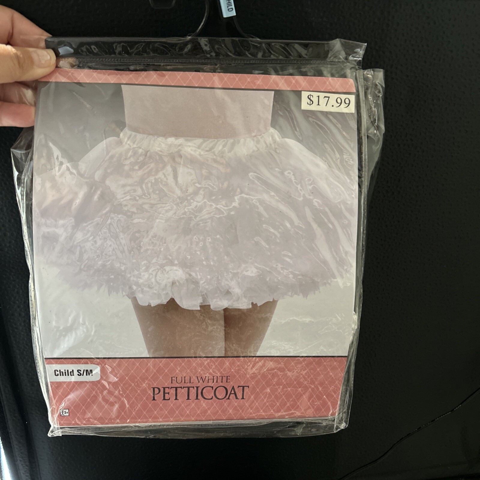 NEW Child White Petticoat Tutu S/M Ballerina Costume Dance Weddings Halloween…