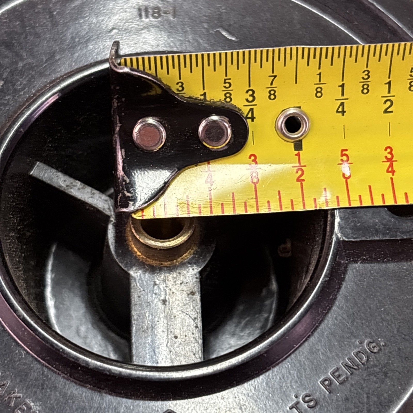 VTG AMSCO 1920's Black 4" 0-100 Indicator Knob with Set Screw (QTY) Radio/Vcap