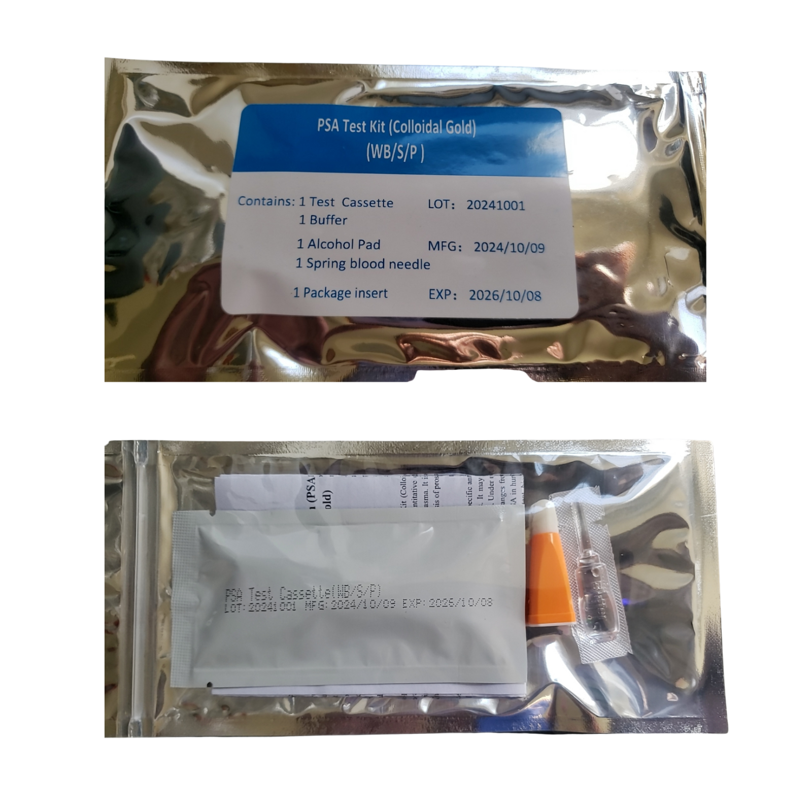 PSA Diagnostic Home Prostate Test Kit– Rapid Results, High Accuracy-USA Seller