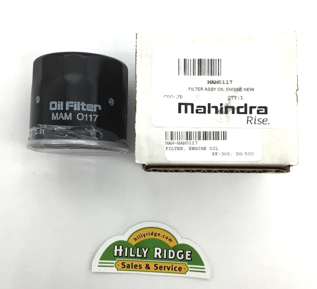 NEW Genuine OEM Mahindra Engine Oil Filter MAM0117. ~ USA Dealer Shipped ~